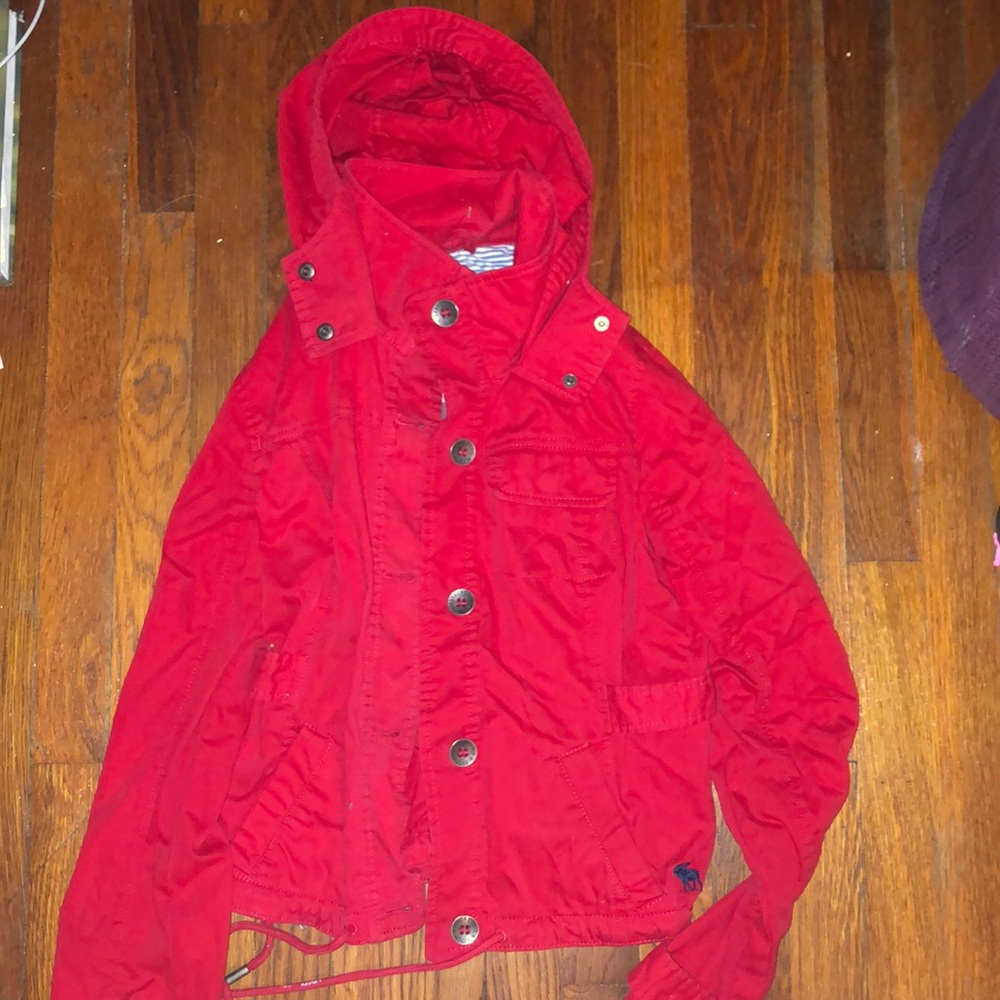 Abercrombie Kids red jacket